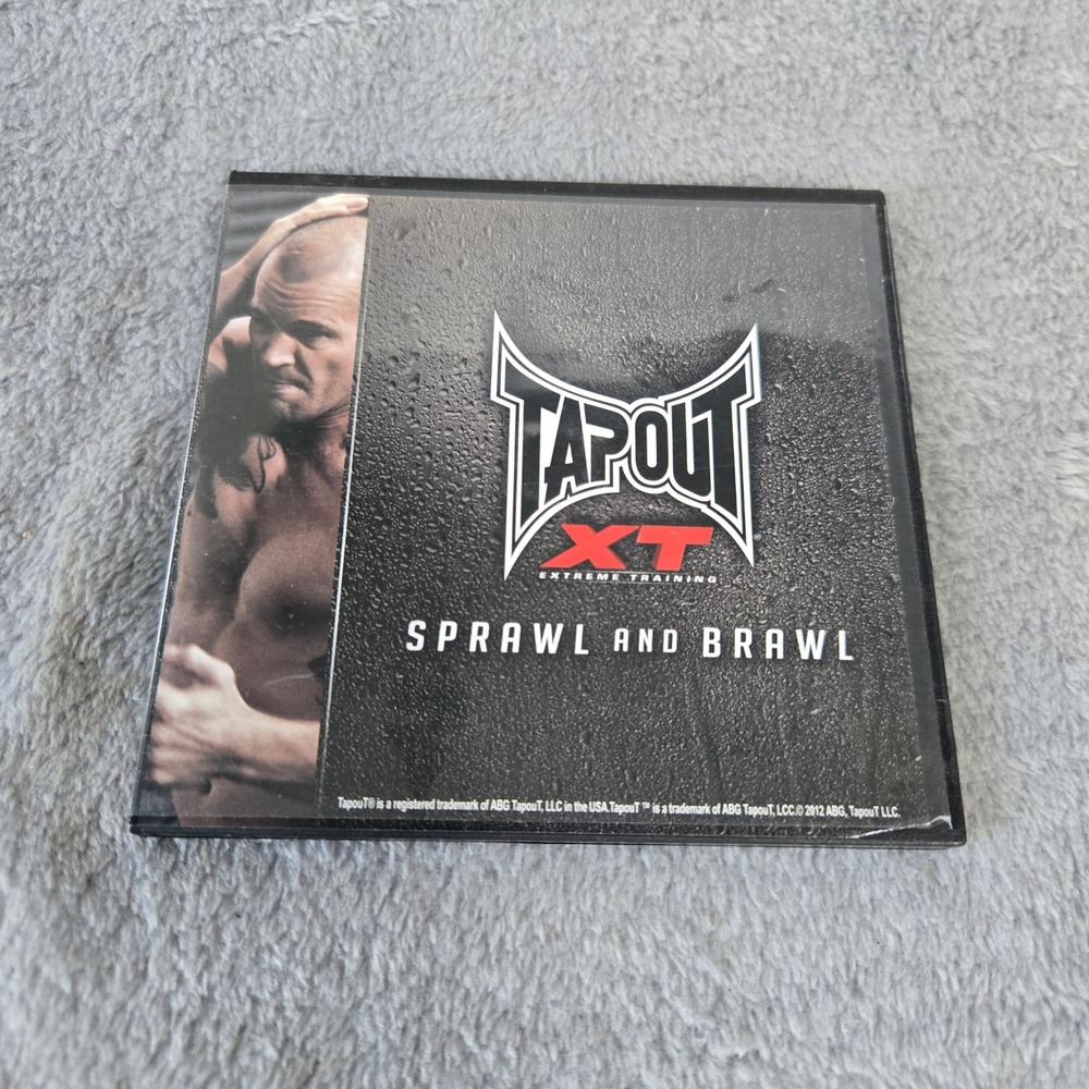 Tapout XT Extreme Training DVD Sprawl and Brawl Buns & Guns XT MMA Workout 2012